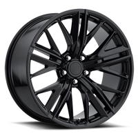 Factory Reproductions FR 28 2017 Camaro ZL1 Replica GB 20x9 +25 5x120mm 66.9mm Gloss Black