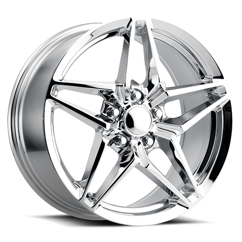 Factory Reproductions FR 29 C7 ZR1 Corvette Replica CH 20x12 +59 5x120.65mm 70.3mm Chrome