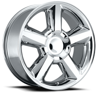 Factory Reproductions FR 31 2007 Chevrolet Tahoe Replica CH 20x8.5 +30 6x139.7mm 78.1mm Chrome