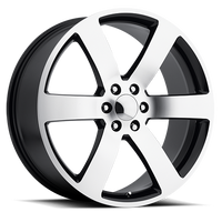 Factory Reproductions FR 32 TBSS 1500 Replica  GBM 24x10 +31 6x139.7mm 78.1mm Gloss Black Machined Face