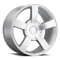 Factory Reproductions FR 33 Chevrolet 1500 SS Replica SL 20x8.5 +22 6x139.7mm 78.1mm Gloss Silver
