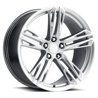 Factory Reproductions FR 35 Camaro ZL1 1LE Replica SL 20x9 +27 5x120mm 66.9mm Gloss Hyper Silver