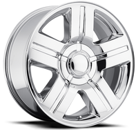 Factory Reproductions FR 37 Chevrolet Texas Silverado Replica CH 22x9 +0 5x127mm 78.1mm Chrome