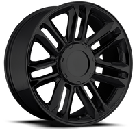 Factory Reproductions FR 39 Cadillac Escalade Platinum Replica GB 22x9 +31 6x139.7mm 78.1mm Gloss Black