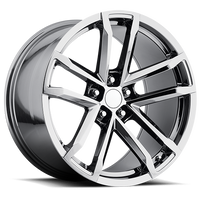 Factory Reproductions FR 41 Camaro ZL1 Replica PVD 18x8 +27 5x120mm 66.9mm PVD Black Chrome
