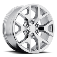 Factory Reproductions FR 44 GMC Sierra Replica CH 22x9 +31 6x139.7mm 78.1mm Chrome