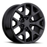 Factory Reproductions FR 44 GMC Sierra Replica GB 20x9 +27 6x127mm 78.1mm Gloss Black
