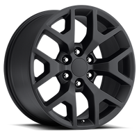 Factory Reproductions FR 44 GMC Sierra Replica SB 22x9 +31 6x139.7mm 78.1mm Satin Black