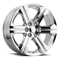 Factory Reproductions FR 47 2018 GMC Sierra Replica CH 24x10 +30 6x139.7mm 78.1mm Chrome