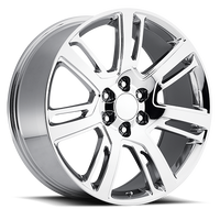 Factory Reproductions FR 48 2015 Cadillac Escalade Replica CH 24x10 +31 6x139.7mm 78.1mm Chrome