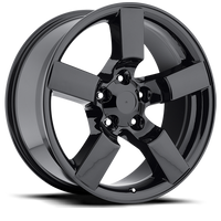Factory Reproductions FR 50 2001 Ford Lightning Replica GB 20x9 +8 5x135mm 87mm Gloss Black