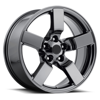 Factory Reproductions FR 50 2001 Ford Lightning Replica PVD 20x9 +8 5x135mm 87mm PVD Black Chrome