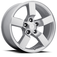 Factory Reproductions FR 50 2001 Ford Lightning Replica SL 20x9 +8 5x139.7mm 87mm Gloss Silver