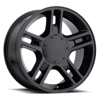 Factory Reproductions FR 51 2000 F-150 Harley Replica GB 22x9.5 +14 10x135/10x139.7mm 87mm Gloss Black