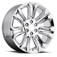 Factory Reproductions FR 55 GMC Split Spoke Replica CH 24x10 +31 6x139.7mm 78.1mm Chrome