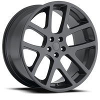 Factory Reproductions FR 64 LX Viper GY 24x9 +18 5x115mm 71.5mm Gloss Comp Grey
