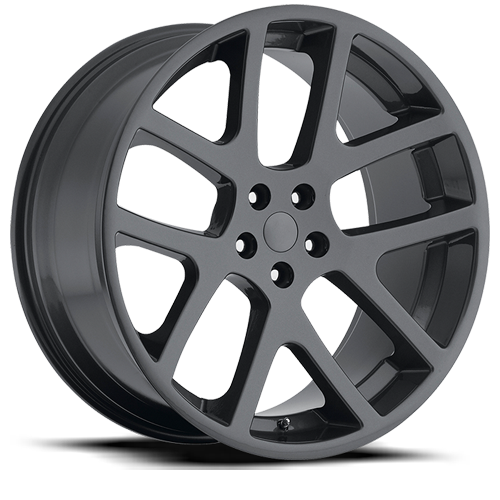 Factory Reproductions FR 64 LX Viper GY 24x9 +18 5x115mm 71.5mm Gloss Comp Grey