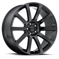 Factory Reproductions FR 65 Chrysler 300C SRT8 Replica GB 22x9 +18 5x115mm 71.5mm Gloss Black
