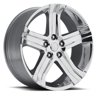 Factory Reproductions FR 69 Ram Truck RT Replica CH 24x10 +25 5x139.7mm 77.8mm Chrome