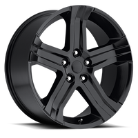 Factory Reproductions FR 69 Ram Truck RT Replica GB 24x10 +25 5x139.7mm 77.8mm Gloss Black