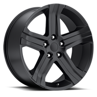 Factory Reproductions FR 69 Ram Truck RT Replica SB 24x10 +25 5x139.7mm 77.8mm Satin Black