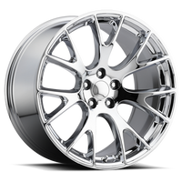 Factory Reproductions FR 70 Dodge Hellcat Replica CH 20x10.5 +25 5x115mm 71.5mm Chrome