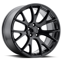 Factory Reproductions FR 70 Dodge Hellcat Replica GB 20x9.5 +15 5x115mm 71.5mm Gloss Black