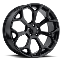 Factory Reproductions FR 71 2016 Chrysler 300C Replica GB 22x9 +18 5x115mm 71.5mm Gloss Black