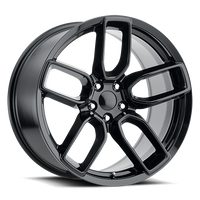 Factory Reproductions FR 74 Dodge Widebody Replica GB 20x9.5 +15 5x115mm 71.5mm Gloss Black