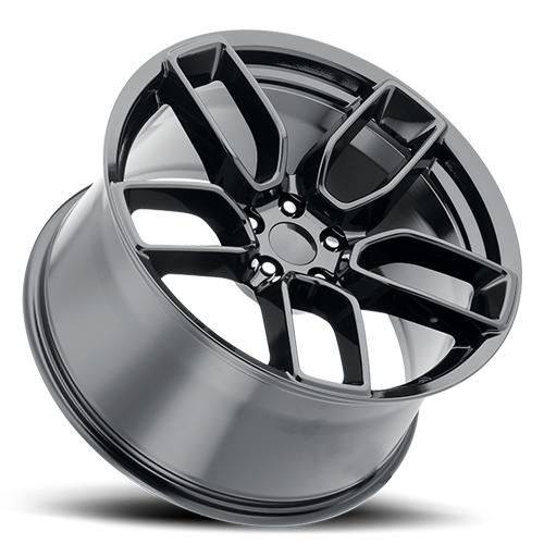 Factory Reproductions FR 74 Dodge Widebody Replica GB 20x10.5 +22 5x115mm 71.5mm Gloss Black