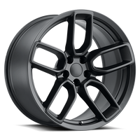 Factory Reproductions FR 74 Dodge Widebody Replica SB 20x9.5 +15 5x115mm 71.5mm Satin Black