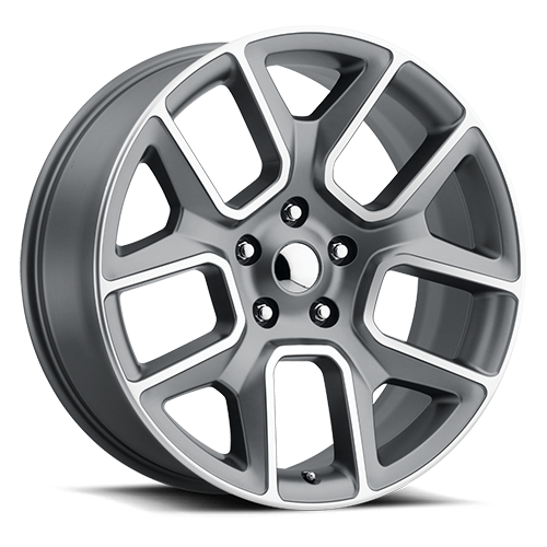 Factory Reproductions FR 76 Ram Truck 1500 GY 22x9 +15 5x139.7mm 77.8mm Satin Grey Machined Face