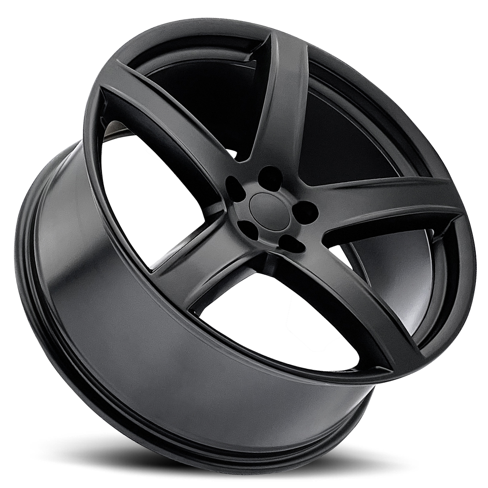 Factory Reproductions FR 77 Dodge Hellcat HC2 Truck Replica SB 24x10 +25.4 5x139.7mm 77.8mm Satin Black