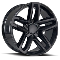 Factory Reproductions FR 94 Cheverolet Silverado Z71 Split 5 Replica GB 20x9 +15 6x139.7mm 78.1mm Gloss Black