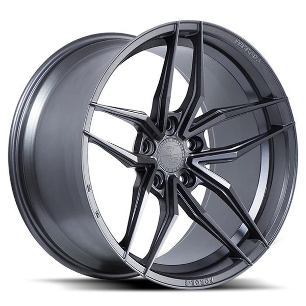 Ferrada Wheels Forge-8 F8-FR5 Matte Graphite 20x10 5x112 ET45 66.56 Mid Concavity