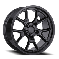 Factory Reproductions FR 66F 20x9.5" 5x115mm 71.5mm CB +15mm Gloss Black
