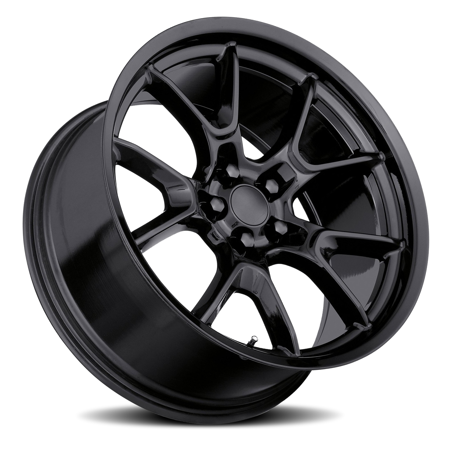 Factory Reproductions FR 66F 20x9.5" 5x115mm 71.5mm CB +15mm Gloss Black