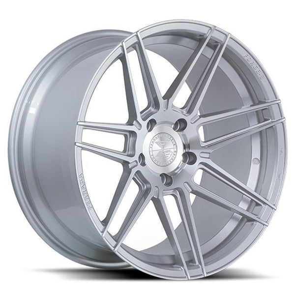 Ferrada Wheels Forge-8 FR6 Machine Silver 20x9 5x112 ET35 66.56 Mid Concavity