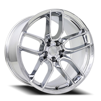 Factory Reproductions FR 74 Dodge Widebody Replica CH 20x10.5 -9 5x115mm 71.5mm Chrome