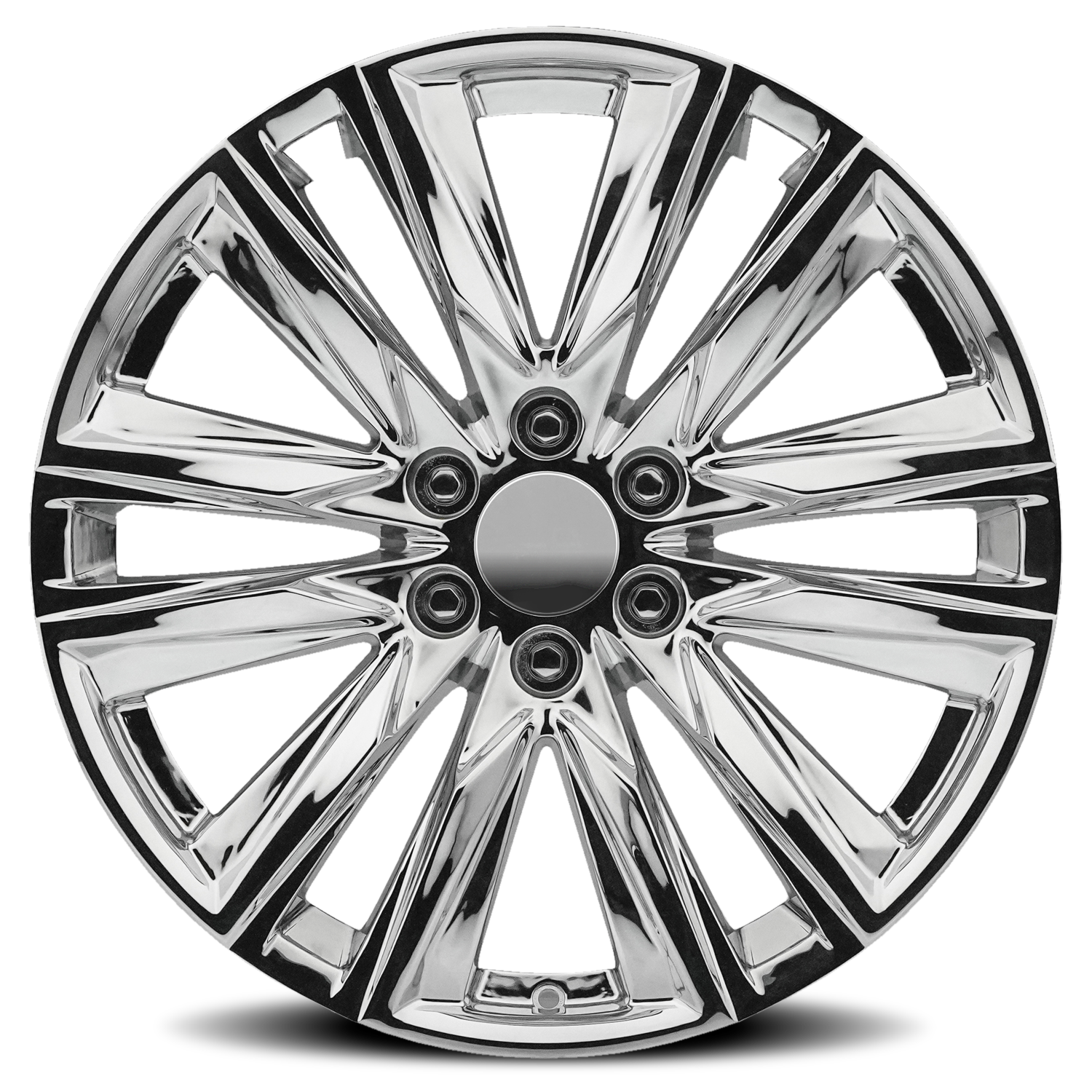 Factory Reproductions FR 90 2022 Escalade Sport Replica CH 22x9 +28 6x139.7mm 78.1mm Chrome