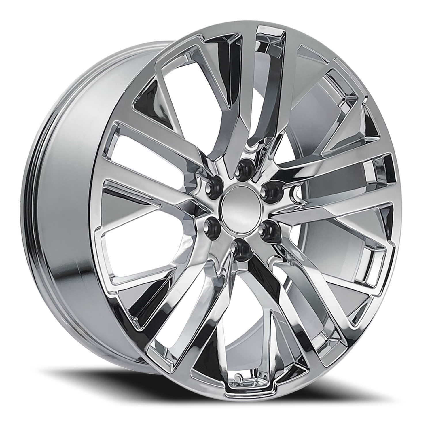 Factory Reproductions FR 96 GMC Carbonpro Replica CH 24x10 +31 6x139.7mm 78.1mm Chrome