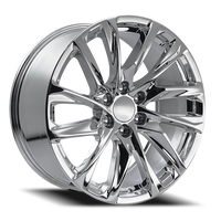 Factory Reproductions FR 98 Escalade 12 Spoke Replica CH 24x10 +31 6x139.7mm 78.1mm Chrome