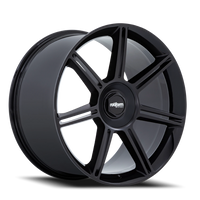 Rotiform FRA 22x12" 5x130mm 71.5mm CB +60mm Gloss Black Matte Black Spokes