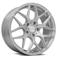MRR FS1 19x8.5 35 5x114.3mm 73.1mm Brushed Clear