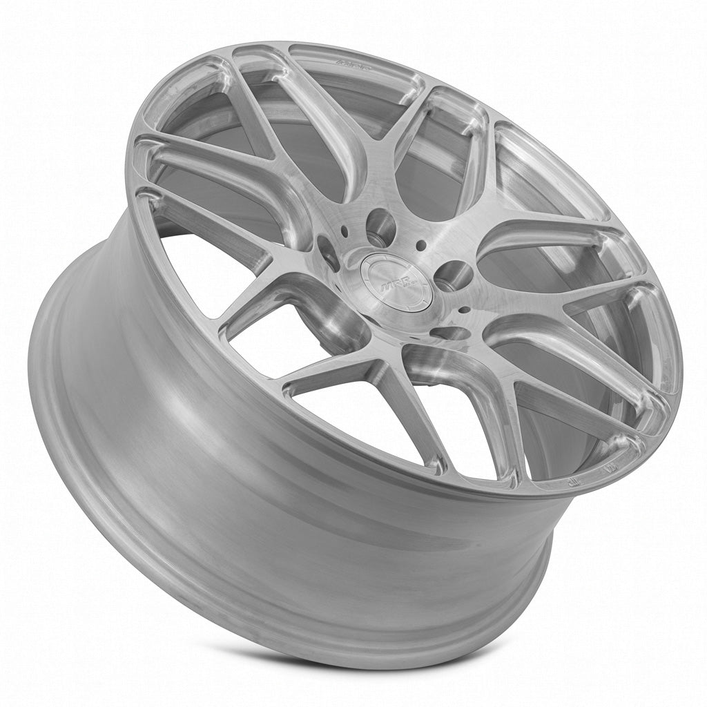 MRR FS1 19x8.5 35 5x114.3mm 73.1mm Brushed Clear