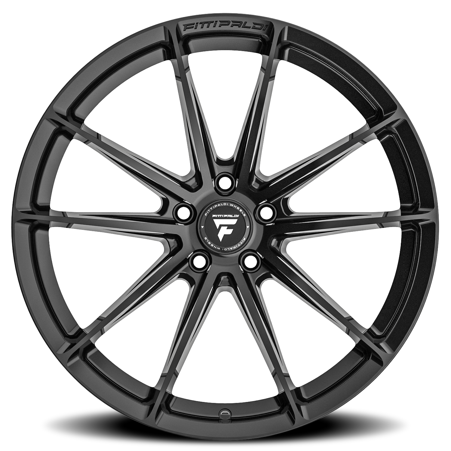 Fittipaldi Street FS362B 20x8.5" 5x115mm 71.5mm CB +15mm Gloss Black
