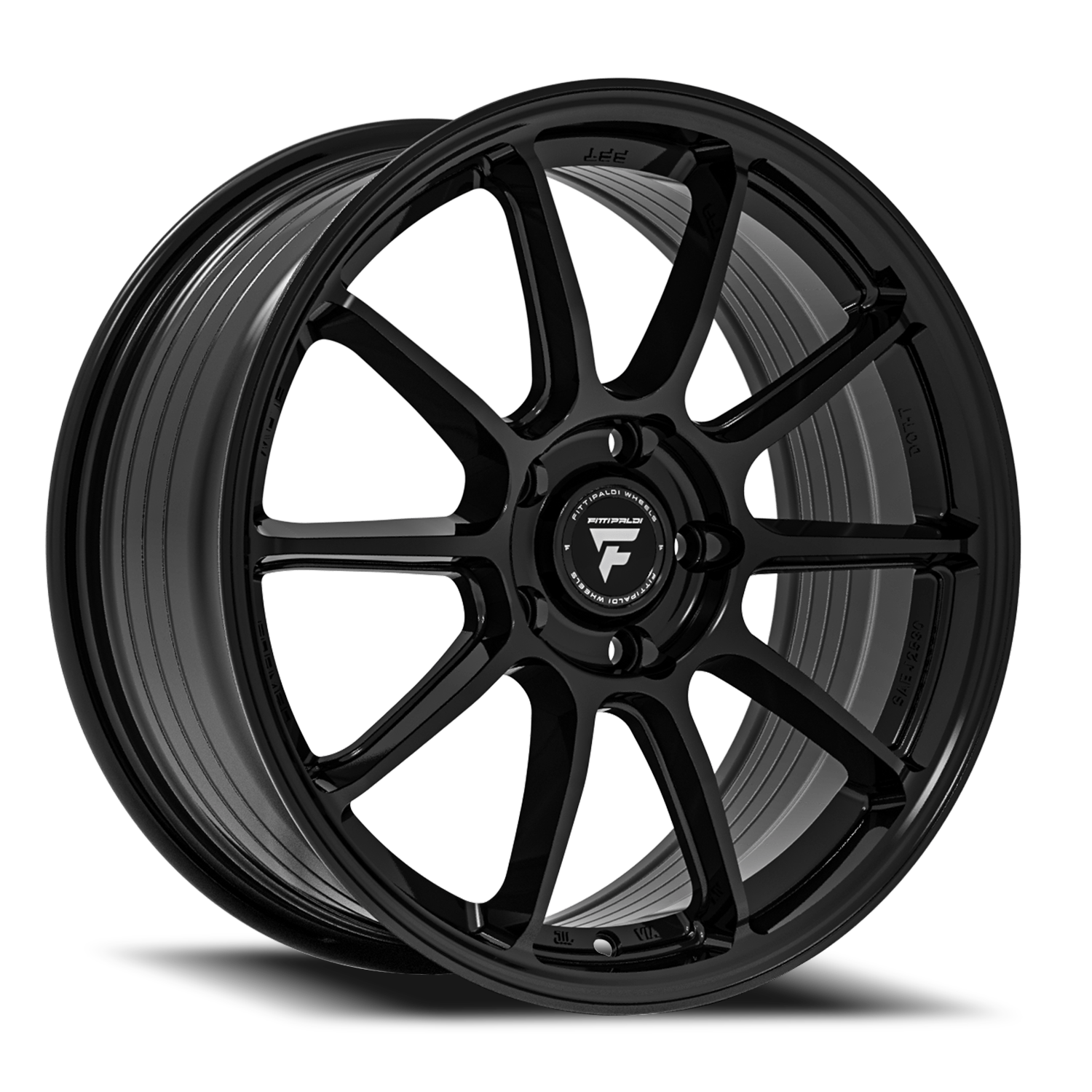 Fittipaldi Street FS366 18x8" 5x114.3mm 73.1mm CB +35mm Gloss Black