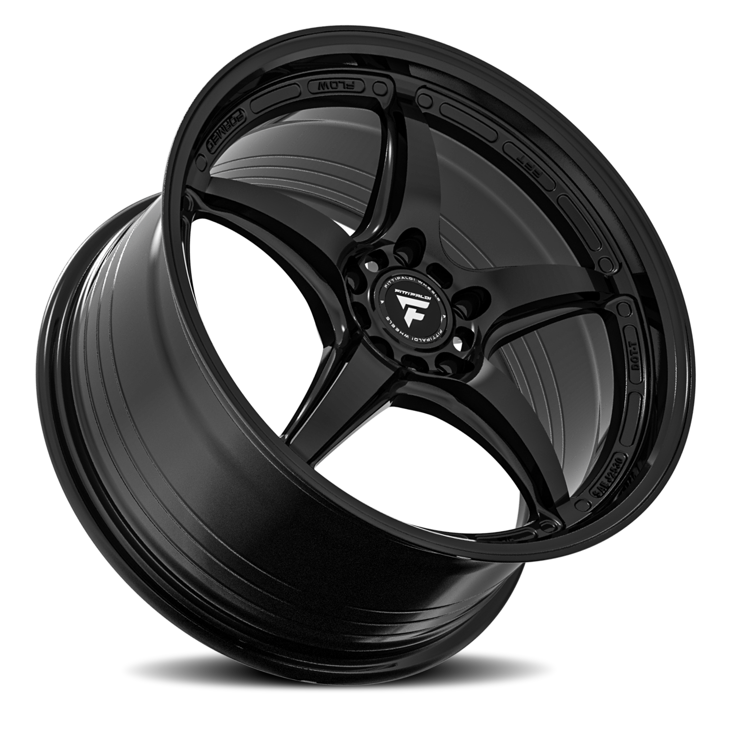 Fittipaldi Street FS367 17x8" 5x100mm 73.1mm CB +35mm Gloss Black