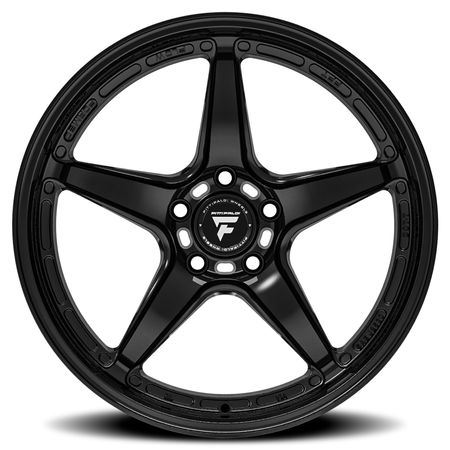 Fittipaldi Street FS367 17x8" 5x100mm 73.1mm CB +35mm Gloss Black