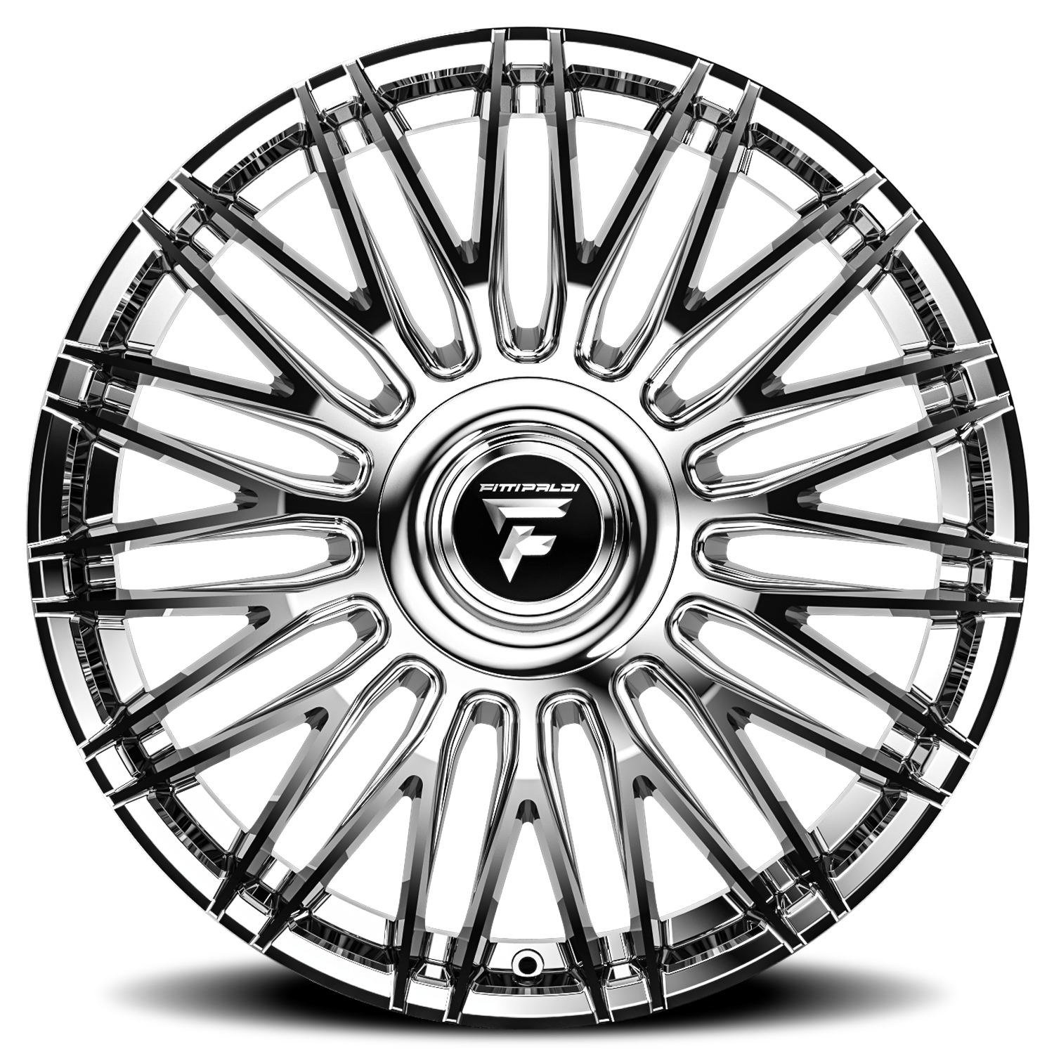 Fittipaldi Street FS369MC 26x10" 5x112mm 74.1mm CB +30mm Chrome Mirror Coat